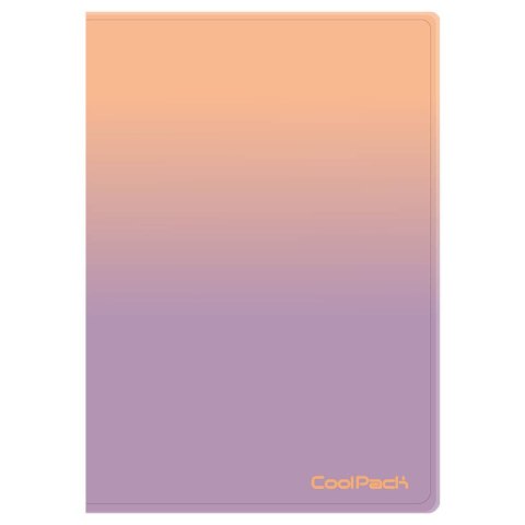 COOLPACK - GRADIENT - TECZKA CLEAR BOOK 20 KOSZULEK - BERRY