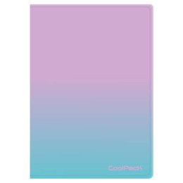 COOLPACK - GRADIENT - TECZKA CLEAR BOOK 20 KOSZULEK - BLUEBERRY