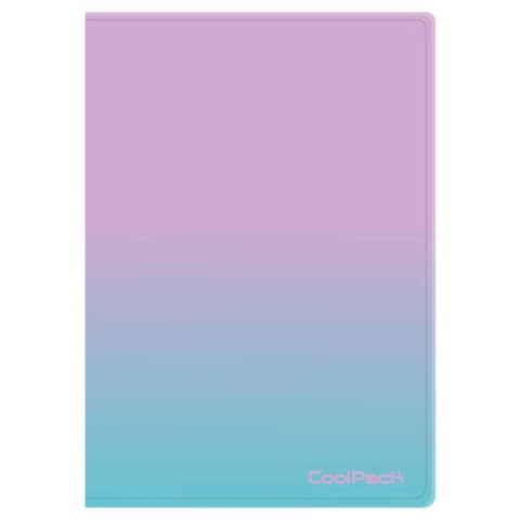 COOLPACK - GRADIENT - TECZKA CLEAR BOOK 20 KOSZULEK - BLUEBERRY