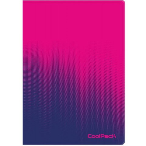 COOLPACK - GRADIENT - TECZKA CLEAR BOOK 20 KOSZULEK - FRAPE