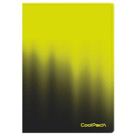 COOLPACK - GRADIENT - TECZKA CLEAR BOOK 20 KOSZULEK - LEMON