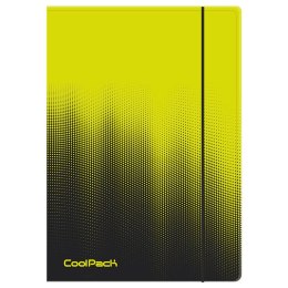 COOLPACK - GRADIENT - TECZKA NA GUMKĘ A4 - LEMON