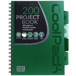 COOLPACK - KOŁOZESZYT PP - B5 GREEN