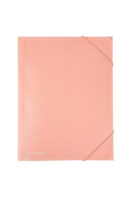 COOLPACK - PASTEL - TECZKA NA GUMKĘ A4 - POWDER PEACH