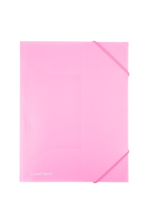 COOLPACK - PASTEL - TECZKA NA GUMKĘ A4 - POWDER PINK