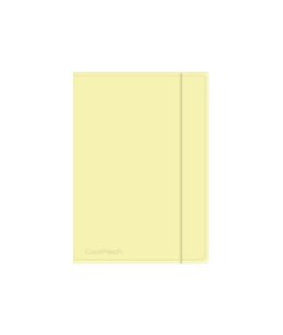 COOLPACK - PASTEL - TECZKA NA GUMKĘ A4 - POWDER YELLOW