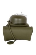 COOLPACK - PUMP - BIDON SILIKONOWY - 600 ml - RPET OLIVE