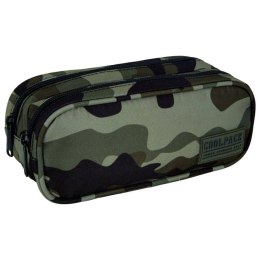 COOLPACK - CLEVER - SASZETKA PODWÓJNA - CAMO CLASSIC