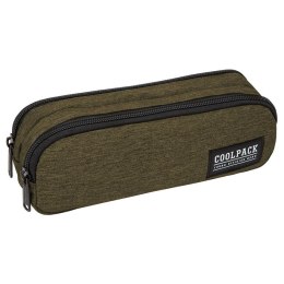 COOLPACK - CLIO - SASZETKA PODWÓJNA - SNOW OLIVE GREEN