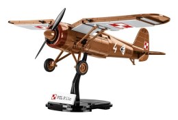 COBI 5742 Historical Collection WWII Samolot myśliwski PZL P.11c 320 klocków