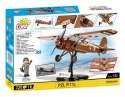 COBI 5742 Historical Collection WWII Samolot myśliwski PZL P.11c 320 klocków