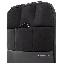 COOLPACK - CLIP - TORBA NA RAMIĘ - BLACK TPR