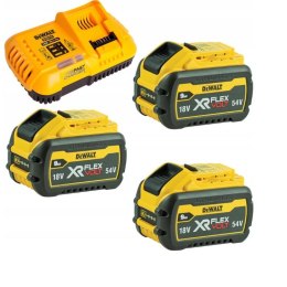 DEWALT.AKUMULATOR 18/54V 9,0/3,0Ah FV x3 DCB547 +ŁADOWARKA ...