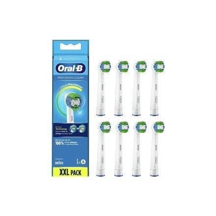 Wymienne główki szczoteczki Oral-B | Wkład CleanMaximiser Precision Clean | Głowy | Dla dorosłych | Liczba główek szczoteczki w 