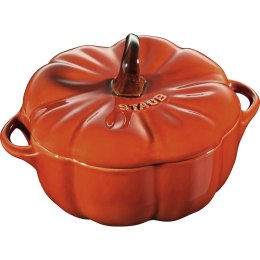 Garnek ceramiczny Mini Cocotte okrągły dynia STAUB Special cocotte 40511-554-0 - 700 ml pomarańczowy