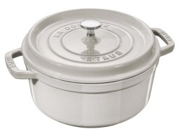 Garnek żeliwny okrągły STAUB 40501-409-0 - biała trufla 1.7 ltr