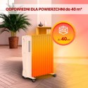 Extralink Elektryczny grzejnik olejowy NY-25W1 2500W, 11 żeberek