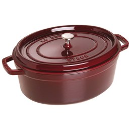 GARNEK ŻELIWNY OWALNY STAUB 40509-366-0 - 5,5 LTR GRENADYNOWY