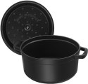 Garnek żeliwny okrągły STAUB 40500-281-0 - czarny 6.7 ltr