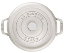 Garnek żeliwny okrągły STAUB 40501-413-0 - biała trufla 5.2 ltr