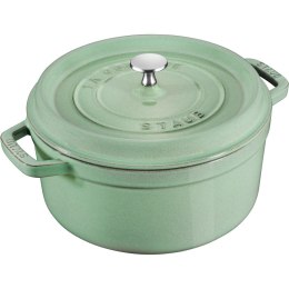 Garnek żeliwny okrągły STAUB 40508-707-0 - miętowy 6.7 ltr