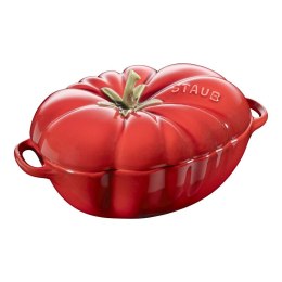 Mini Cocotte ceramiczny owalny pomidor STAUB 40511-855-0 - czerwony 500 ml