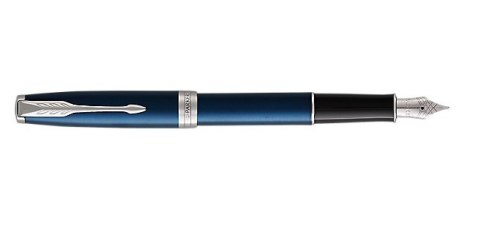 PARKER Füller Sonnet Lacquer Blue M Schwarz