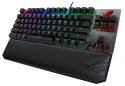 ASUS ROG Strix Scope NX TKL Deluxe klawiatura Gaming USB Niemiecki Czarny, Szary