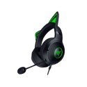 Zestaw słuchawkowy Razer Kraken Kitty V2 Mikrofon przewodowy nauszny z redukcją szumów