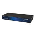 ALLNET ALL-SG8208PD łącza sieciowe Nie zarządzany Gigabit Ethernet (10/100/1000) Obsługa PoE Czarny