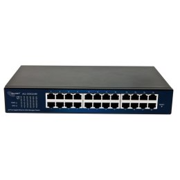 ALLNET ALL-SG8324M łącza sieciowe Zarządzany L2 Gigabit Ethernet (10/100/1000) Czarny