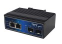 ALLNET ALL-SGI8004P łącza sieciowe Nie zarządzany Gigabit Ethernet (10/100/1000) Obsługa PoE Czarny