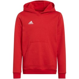 Bluza dla dzieci adidas Entrada 22 Hoody czerwona H57566 128cm