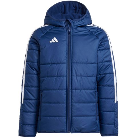 Kurtka dla dzieci adidas Tiro 24 Winter niebieska IR9501 116cm