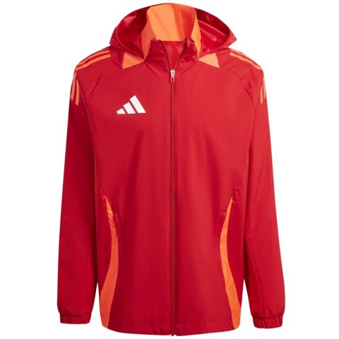 Kurtka męska adidas Tiro 24 Competition All-Weather czerwona IR9522 L