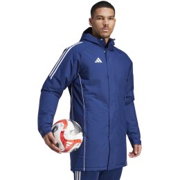 Kurtka męska adidas Tiro 24 Stadium Parka niebieska IR9495 L