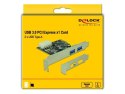 DELOCK KARTA PCI-E -> USB 3.0 2-PORT 89243