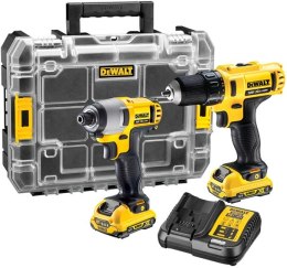 DEWALT ZESTAW XR 12V DCD710 + DCF815 2*2.0AH