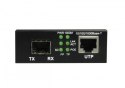 ALLNET ALL-MC202P-SFP1-POE konwerter sieciowy 1000 Mbit/s Multifunkcyjny, Pojedynczy Czarny