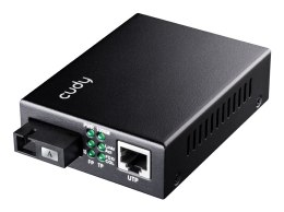 Cudy MC100GSB-40A konwerter sieciowy 1000 Mbit/s Multifunkcyjny, Pojedynczy Czarny