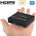 Techly IDATA HDMI-EA74K konwerter plików audio Czarny