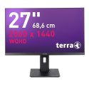 TERRA 3030231 monitor komputerowy 68,6 cm (27") 2560 x 1440 px Wide Quad HD LED Czarny