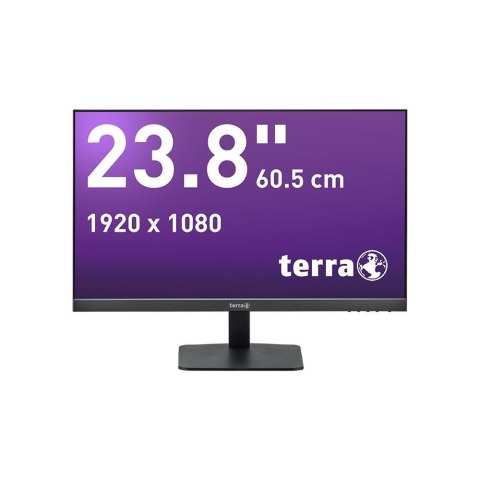 Wortmann AG TERRA 2427W V2 monitor komputerowy 60,5 cm (23.8") 1920 x 1080 px Full HD LCD Czarny