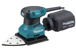 Makita BO4565K przenośna szlifierka Szlifierka orbitalna Czarny, Turkusowy 14000 OPM 200 W