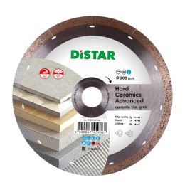 DISTAR TARCZA DIAMENTOWA HARD CERAMICS ADVANCED 200 x 1,3 x 10 x 25,4