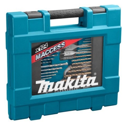 Makita D-31778 wiertło Zestaw wierteł 104 szt.