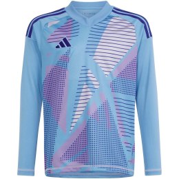 Koszulka bramkarska dla dzieci adidas Tiro 24 Competition Long Sleeve Goalkeeper niebieska IN0434 128cm