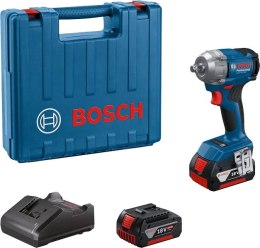 BOSCH KLUCZ UDAROWY AKUMULATOROWY 1/2'' GDS 18V-350 2*4.0AH