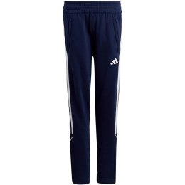 Spodnie dla dzieci adidas Tiro 23 League Sweat granatowe HS3615 128cm