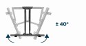 Gembird WM-58ST-01 Regulowany uchwyt ścienny do telewizora (obrót i pochylenie), 32" - 58" (36 kg)